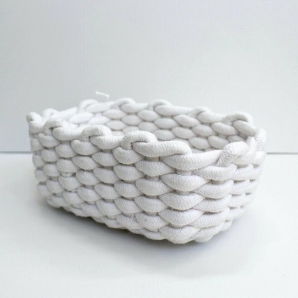 UGG Bath Ugg Simone Cotton Rope Vanity Storage Basket Container